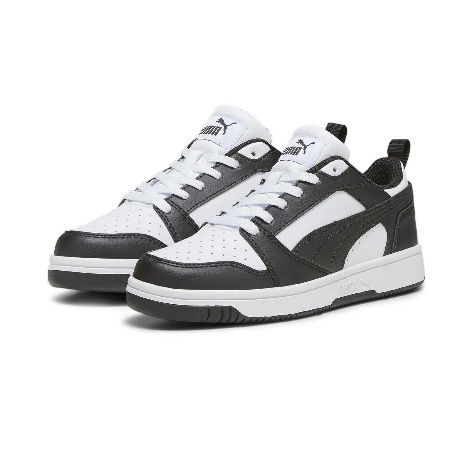 Кроссовки Puma Rebound V6 Lo Jr Унисекс Детские Белый PUMA/Черный/Зеленый (White PUMA Black Archive Green), 33 EU, фото №2 Кроссовки Puma Rebound V6 Lo Jr Унисекс Детские Белый PUMA/Черный/Зеленый (White PUMA Black Archive Green), 33 EU, фото №2
