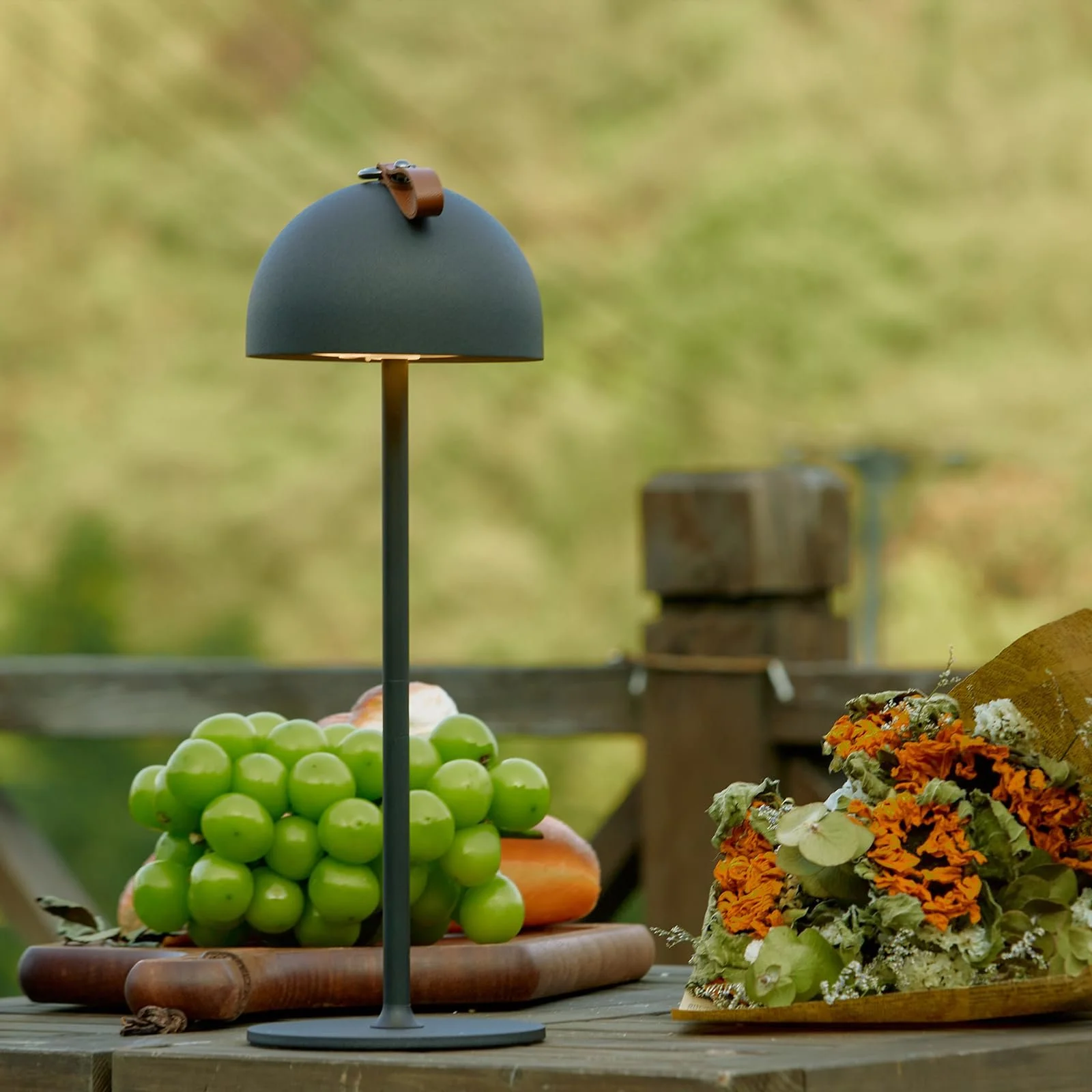 Настольная лампа DEELUX LED Battery USB-C IP44 3000 K Metal Черный 1 шт., фото №6