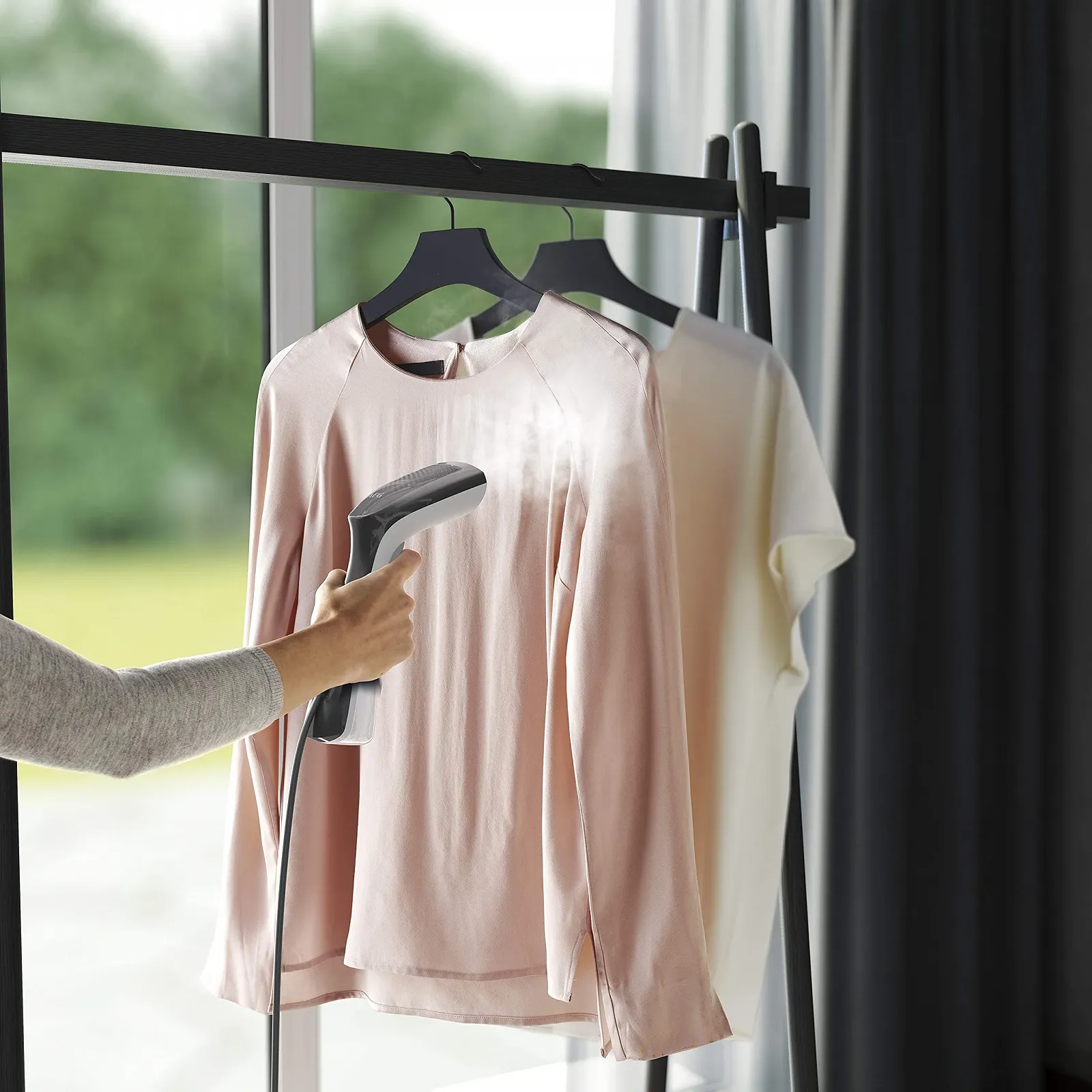 Вертикальний відпарювач AEG HS6-1-2EG Сірий / Білий, фото №7