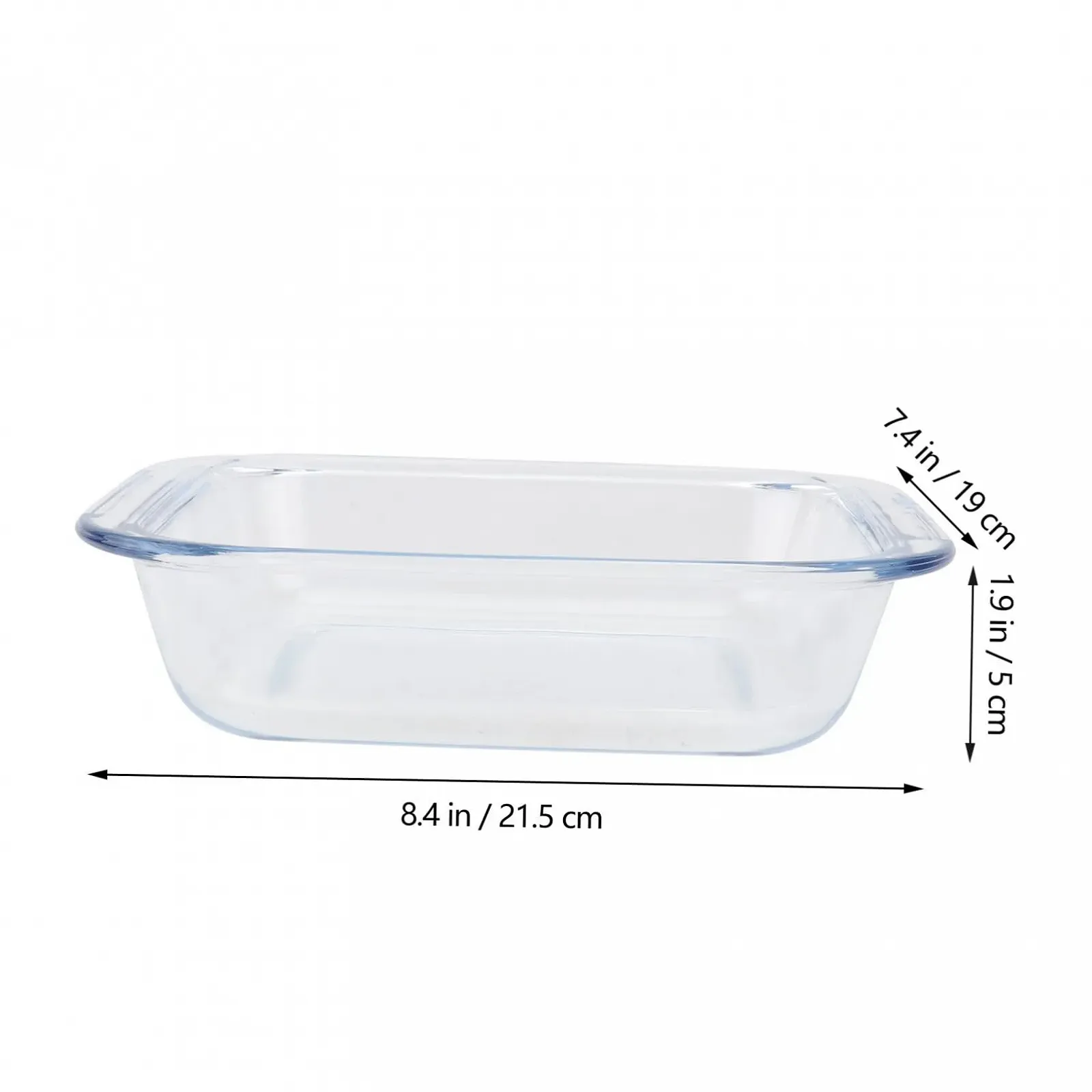 Форма для запікання Luxshiny скляна термостійка 1 шт, фото №2