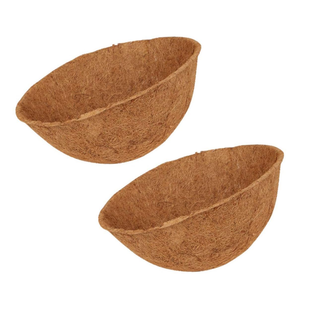 Кокосовий вкладиш для вазона HEMOTON Напівсферичний 45 см, фото №1