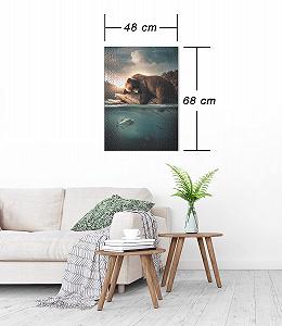 Пазл Ulmer Puzzleschmiede Silent River 1000 элементов 68 x 48 см synthetic.ua - Фото 1