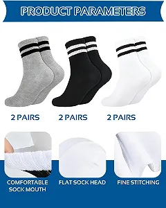 Спортивні шкарпетки 6 пар Жіночі synthetic.ua - Фото 1