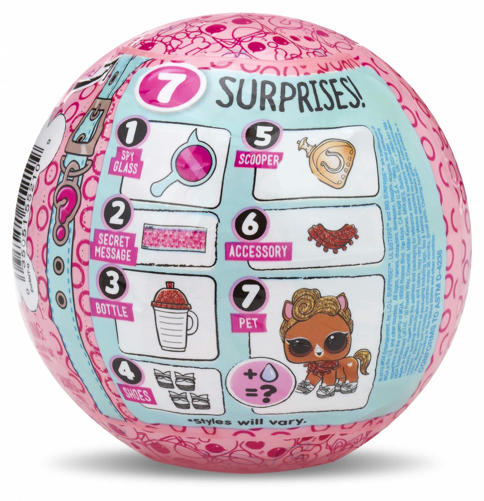 Лялька L.O.L. Surprise! PETS 30297 (7 Сюрпризів Всередині) - Модель Асорті, фото №2