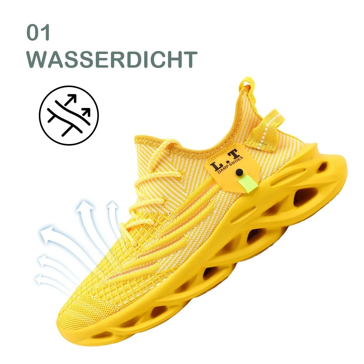 Чоловічі утеплені зимові черевики для активного відпочинку ZDFQLGV Водонепроникні, фото №2