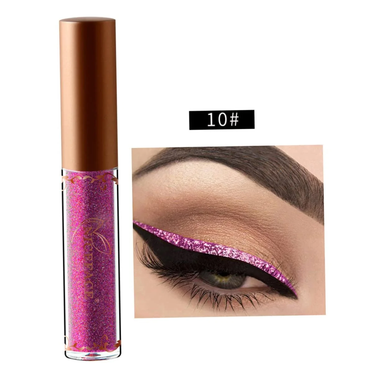 Підводка NOLITOY 3St Рідка блискучий Eyeliner, фото №7 Підводка NOLITOY 3St Рідка блискучий Eyeliner, фото №7