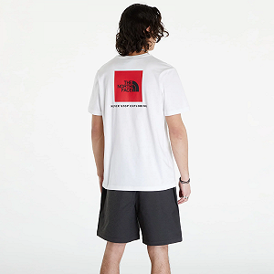 Футболка BOX NSE TEE 0A87NPFN41 THE NORTH FACE Білий 2XL synthetic.ua - Фото 1