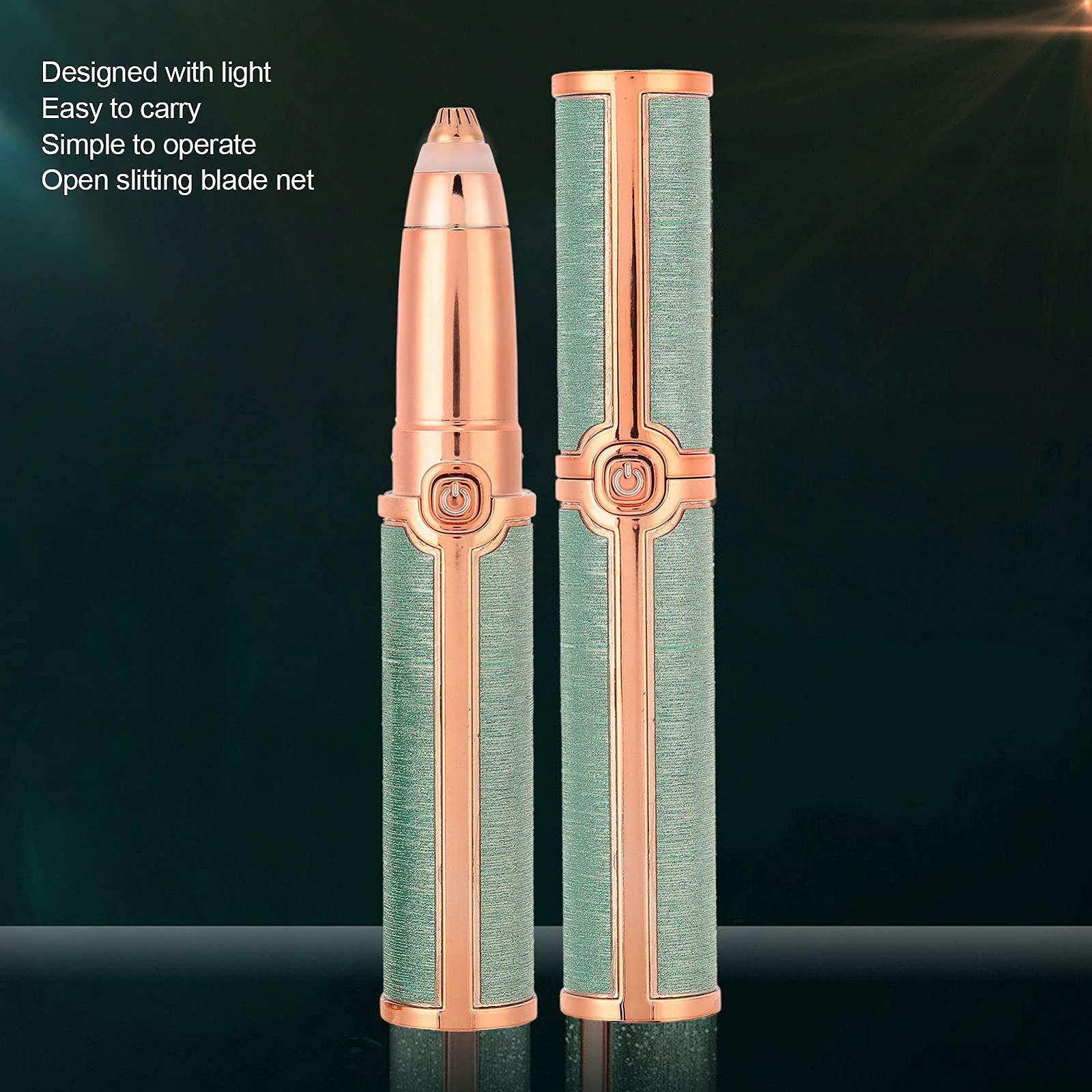 Триммер для бровей Portable Lipstick Shape Electric Eyebrow Shaper Green, фото №7