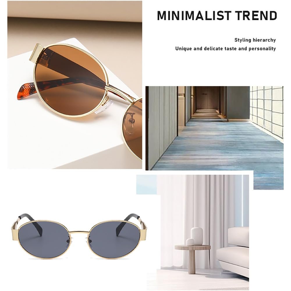 Сонцезахисні Окуляри (2 шт. в упаковці) TOFBS Овальні Поляризовані Металеві UV400, фото №6 Сонцезахисні Окуляри (2 шт. в упаковці) TOFBS Овальні Поляризовані Металеві UV400, фото №6