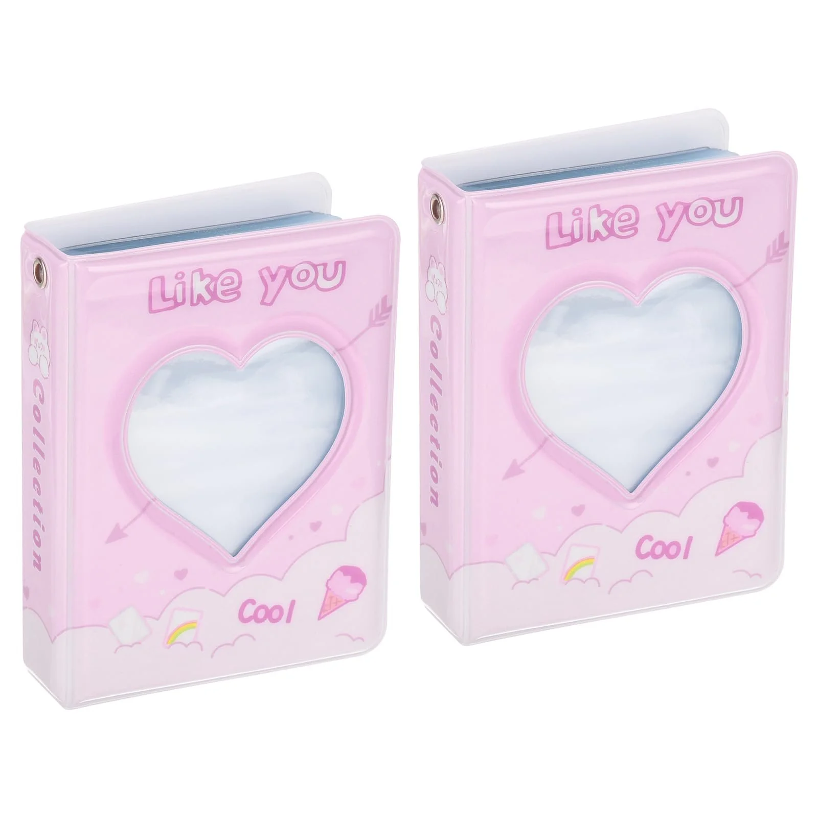 Мини Фотоальбом sourcing map 3 дюйма, Розовый, фото №1 Мини Фотоальбом sourcing map 3 дюйма, Розовый, фото №1