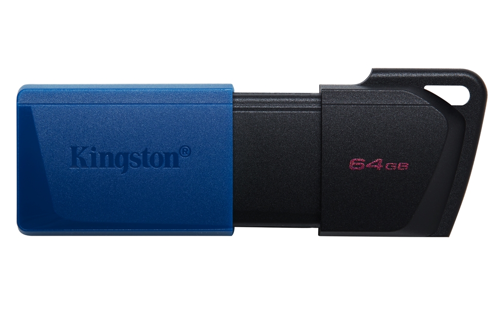 Флеш-накопитель USB3.2 64GB Kingston DataTraveler Exodia M Black/Blue (DTXM/64GB), фото №3