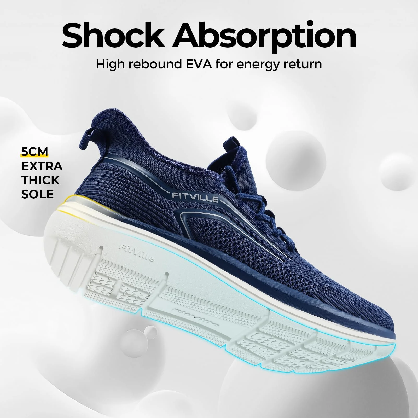 Кросівки FitVille Чоловічі діабетичні надширокі на липучках, фото №3 Кросівки FitVille Чоловічі діабетичні надширокі на липучках, фото №3