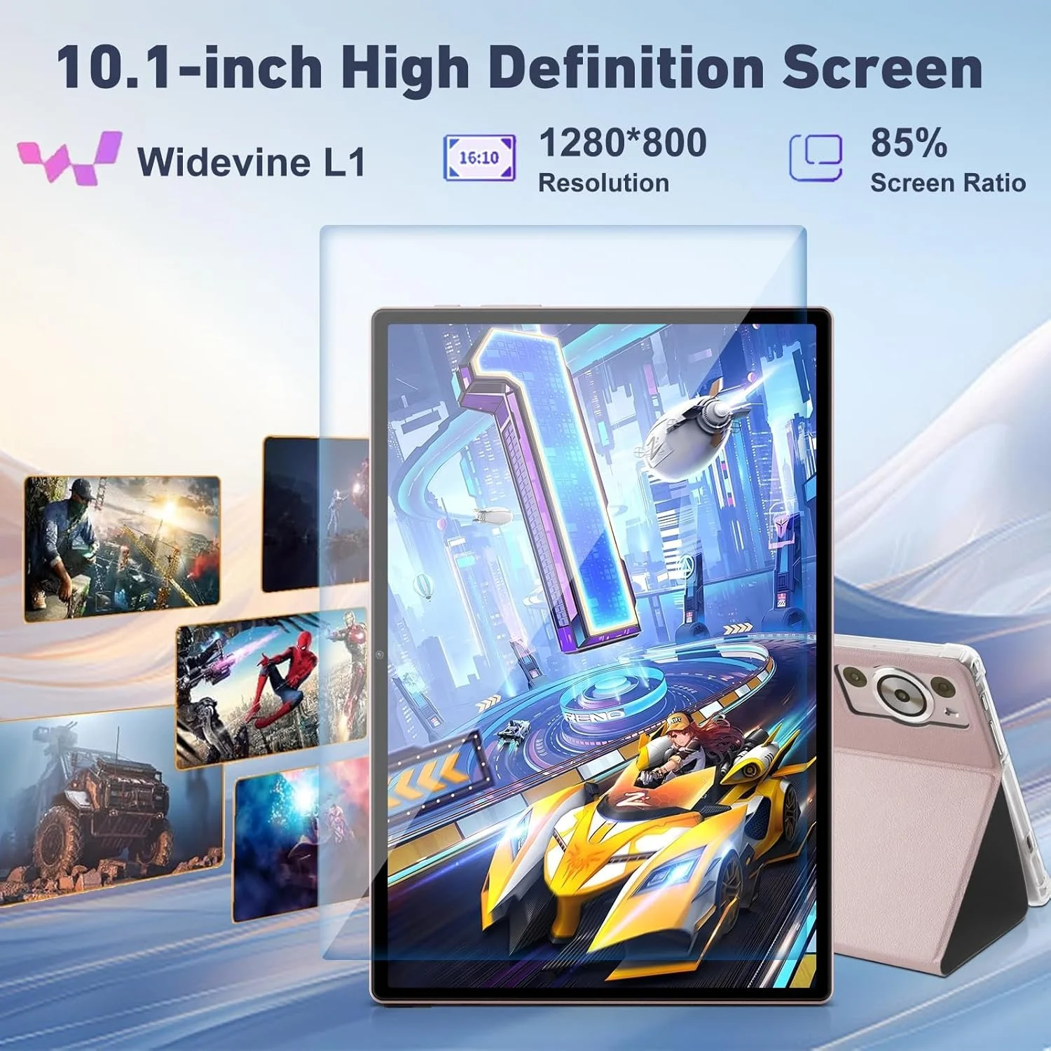 Планшет 10.1" DEERTIME E9 8+22/128Gb Android 15 8000 mAh Черный, фото №5 Планшет 10.1" DEERTIME E9 8+22/128Gb Android 15 8000 mAh Черный, фото №5