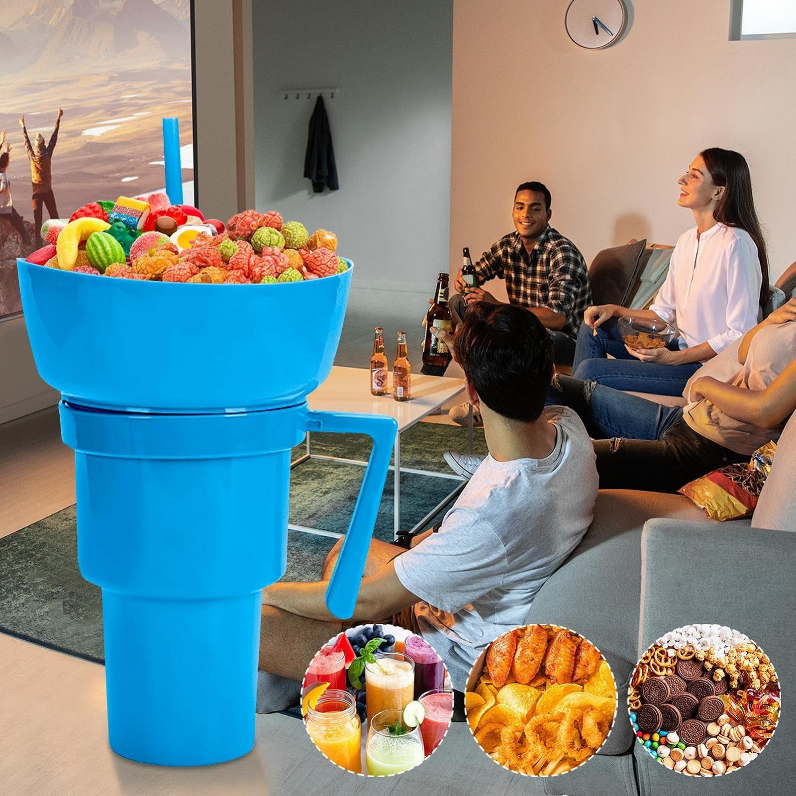 Набір для напоїв та снеків Дитяча пляшка для напоїв з контейнером для снеків з соломинкою, фото №3 Набір для напоїв та снеків Дитяча пляшка для напоїв з контейнером для снеків з соломинкою, фото №3