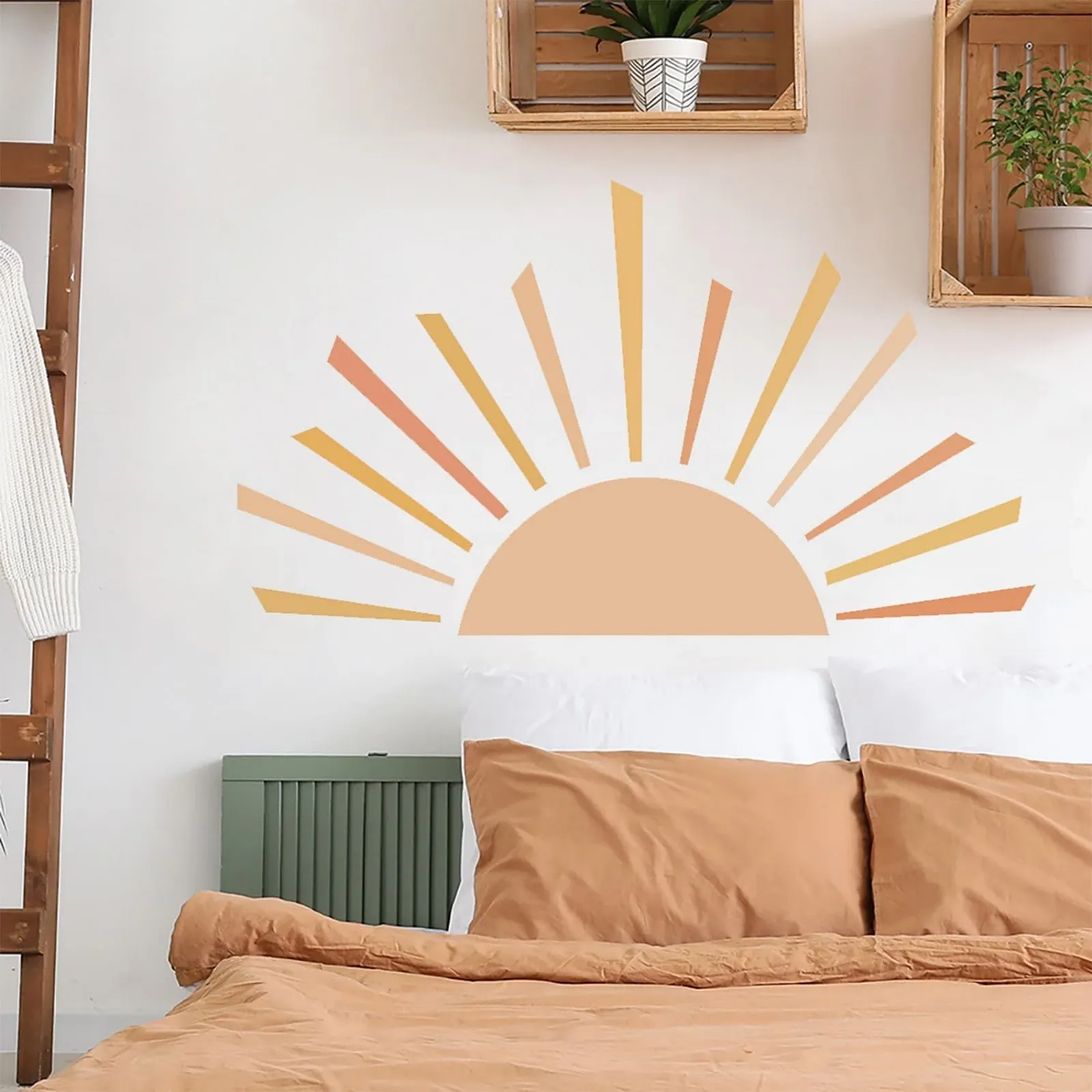 Наклейка на стіну hanlongyu Сонце Boho Декоративна Самоклейна, фото №1 Наклейка на стіну hanlongyu Сонце Boho Декоративна Самоклейна, фото №1