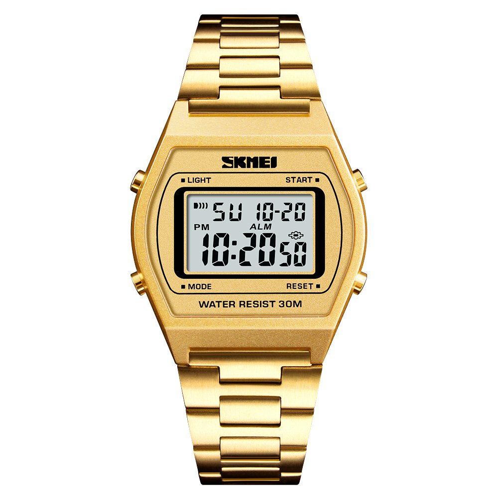 Годинник Skmei 1328GD Золотий, фото №1