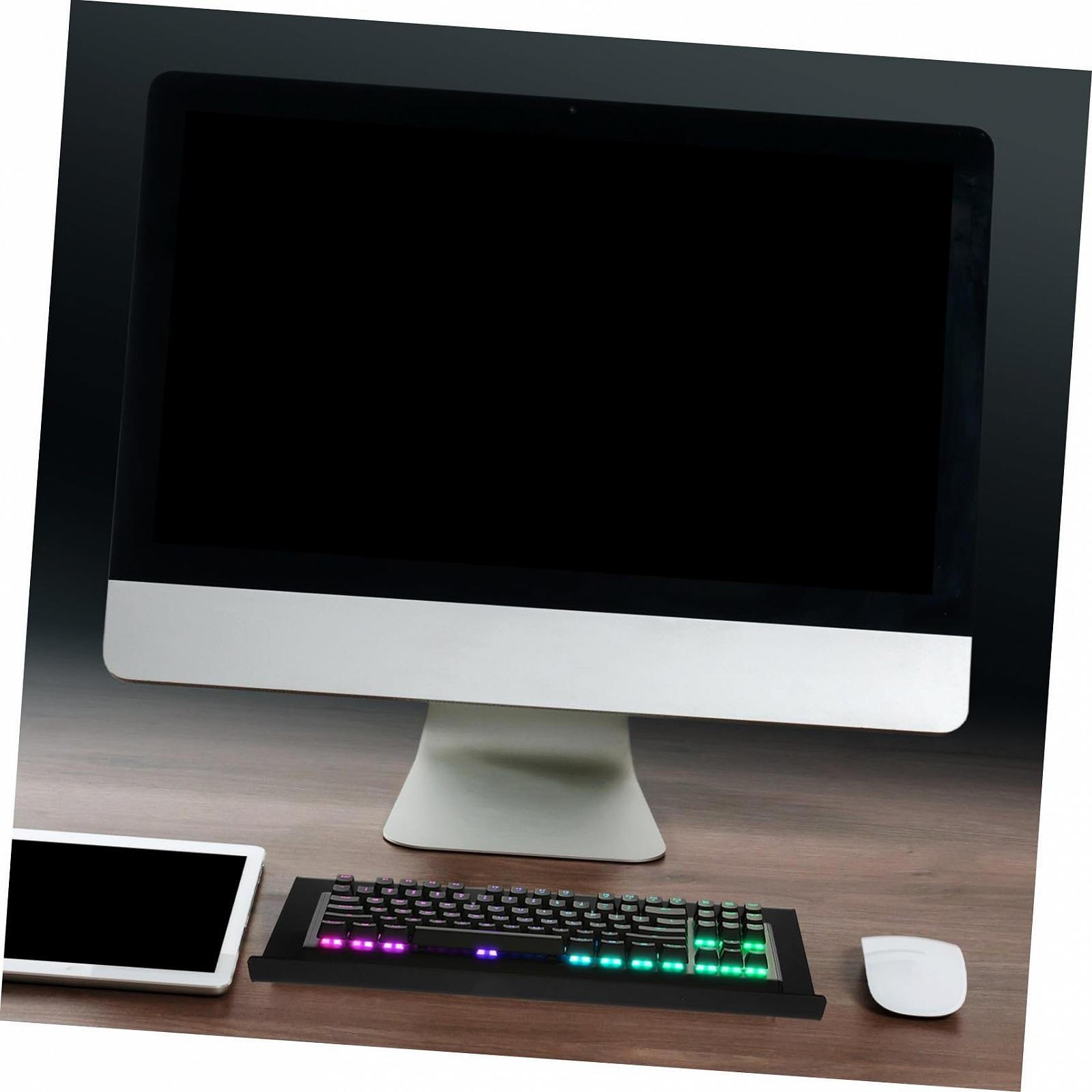 Підставка для клавіатури акрилова ергономічна похила, нековзна, фото №5