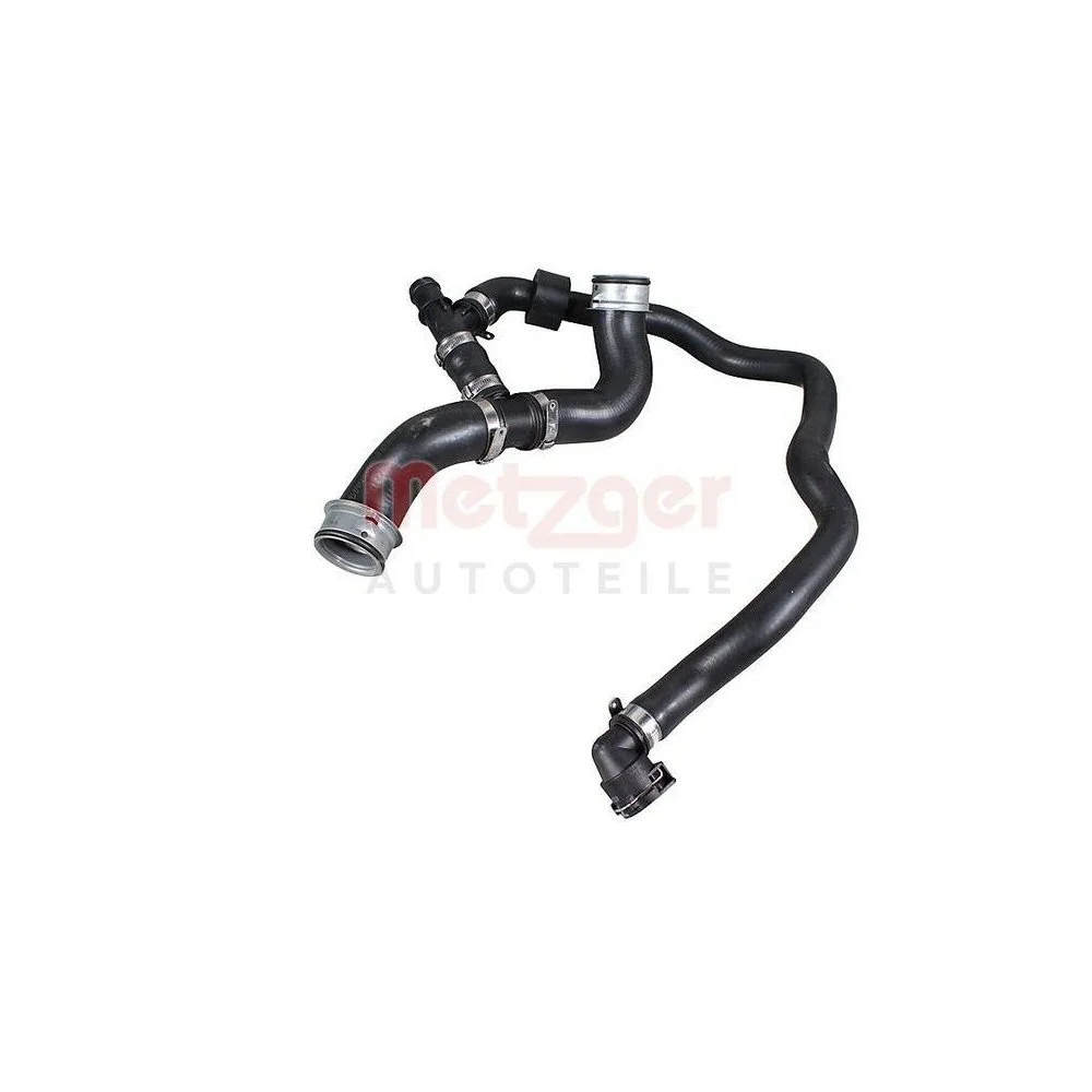 Шланг радиатора METZGER 2421709 для MERCEDES-BENZ, правый верхний, фото №1