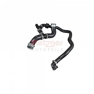 Шланг радиатора METZGER 2421709 для MERCEDES-BENZ, правый верхний - Фото 1