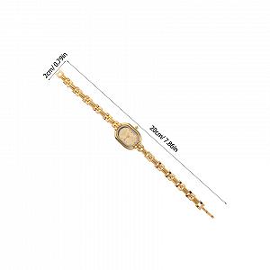 Женские часы Healvian Форма Яйца Аналоговый Браслет synthetic.ua - Фото 1