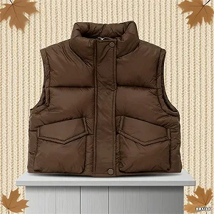 Флісовий дитячий пуховий жилет Легкий стьобаний synthetic.ua - Фото 1