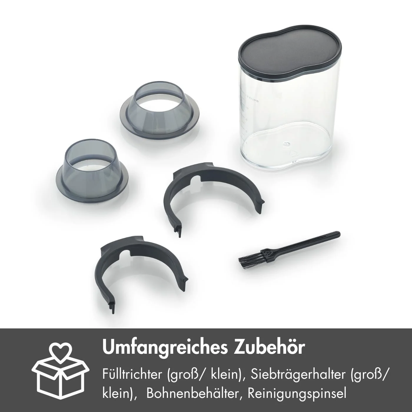 Кофемолка GRAEF EliteGrindX CM8011 Коническая Нержавеющая сталь 40 помолов Песочный, фото №8