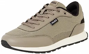 Кроссовки HUGO Icelin Runn Вязаный вид с искусственной кожей - Фото 1