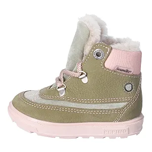 Черевики RICOSTA Paolo для дівчаток та хлопчиків, дитяче перше взуття для ходьби, ширина: широка, знімна устілка, Sympatex synthetic.ua - Фото 1