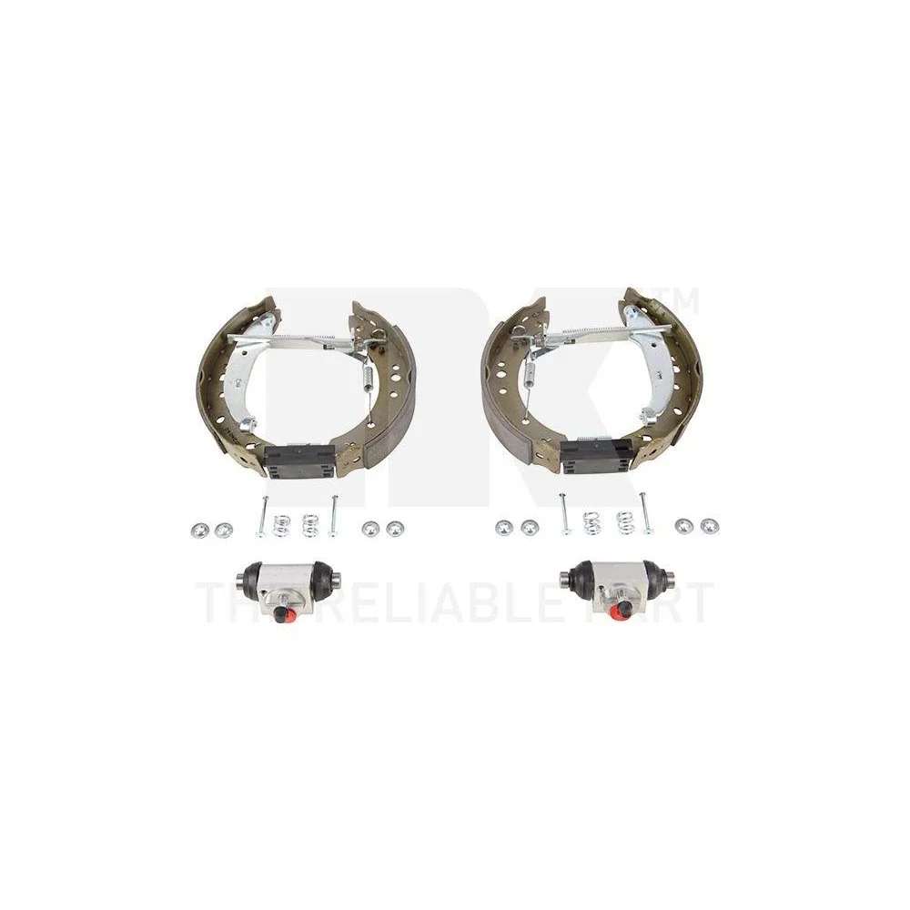 Комплект гальмівних колодок NK 443978703 для RENAULT задня вісь, фото №1