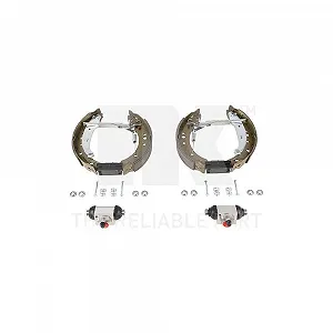 Комплект гальмівних колодок NK 443978703 для RENAULT задня вісь - Фото 1