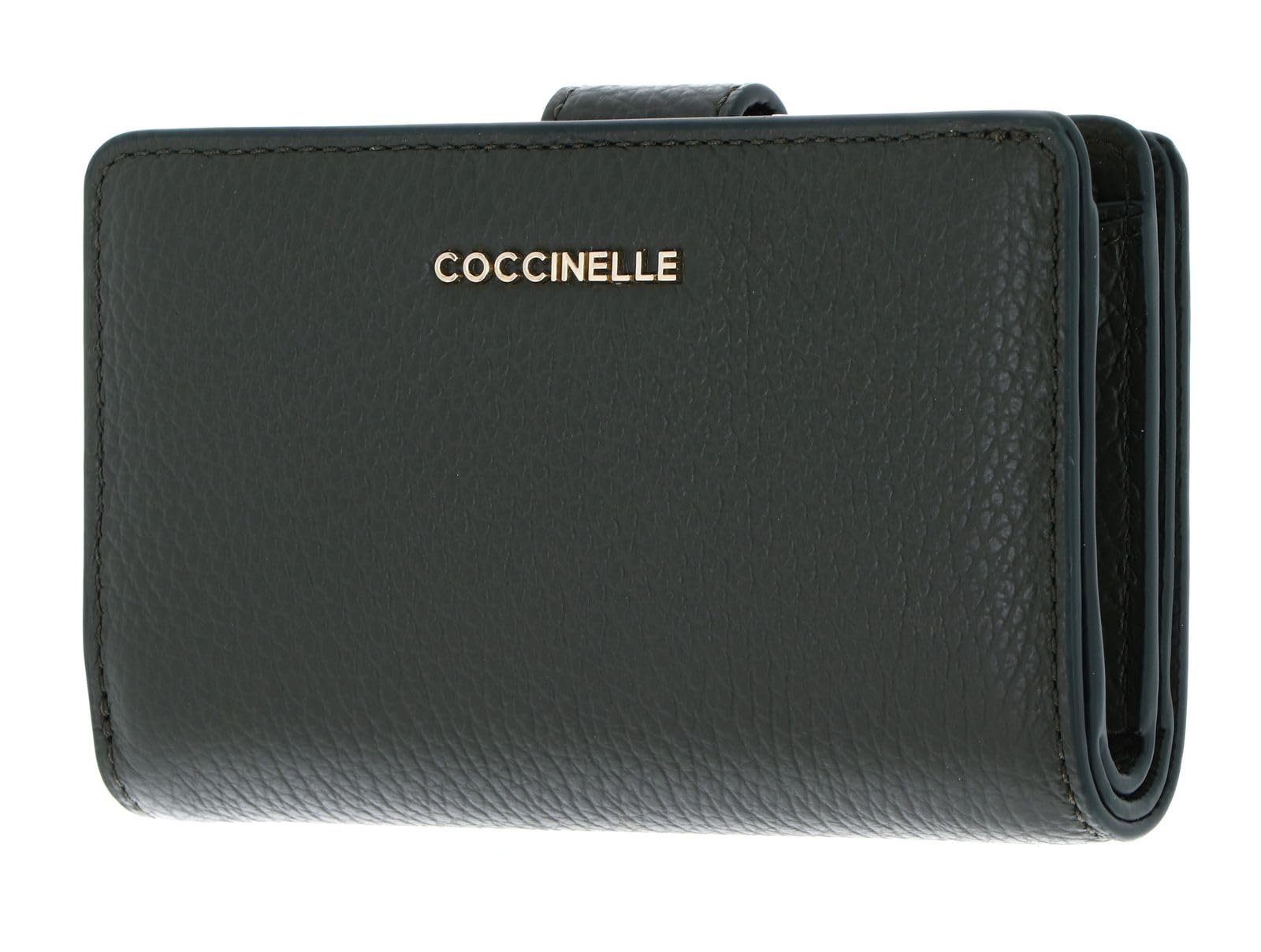 Кошелек Coccinelle Metallic Soft Mini Кожа Alga, Alga, фото №5