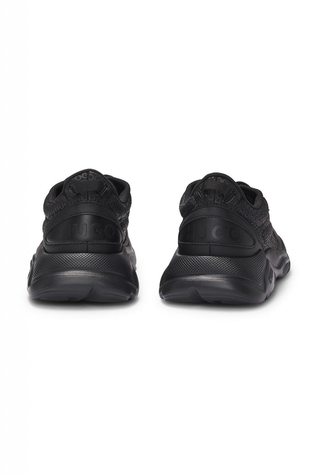 Кросівки HUGO Leon Runn З різних матеріалів з монограмами та підошвою EVA, фото №5 Кросівки HUGO Leon Runn З різних матеріалів з монограмами та підошвою EVA, фото №5