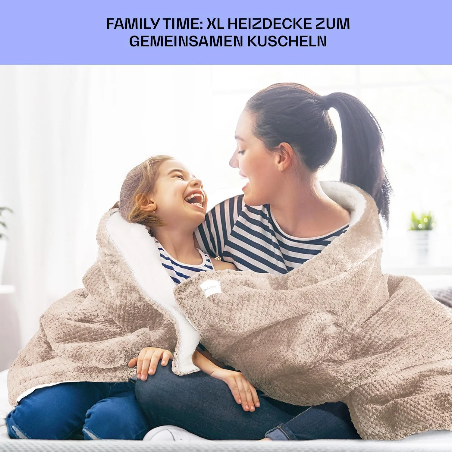 Електрична ковдра Klarstein XL 180 x 130 см, фото №4 Електрична ковдра Klarstein XL 180 x 130 см, фото №4