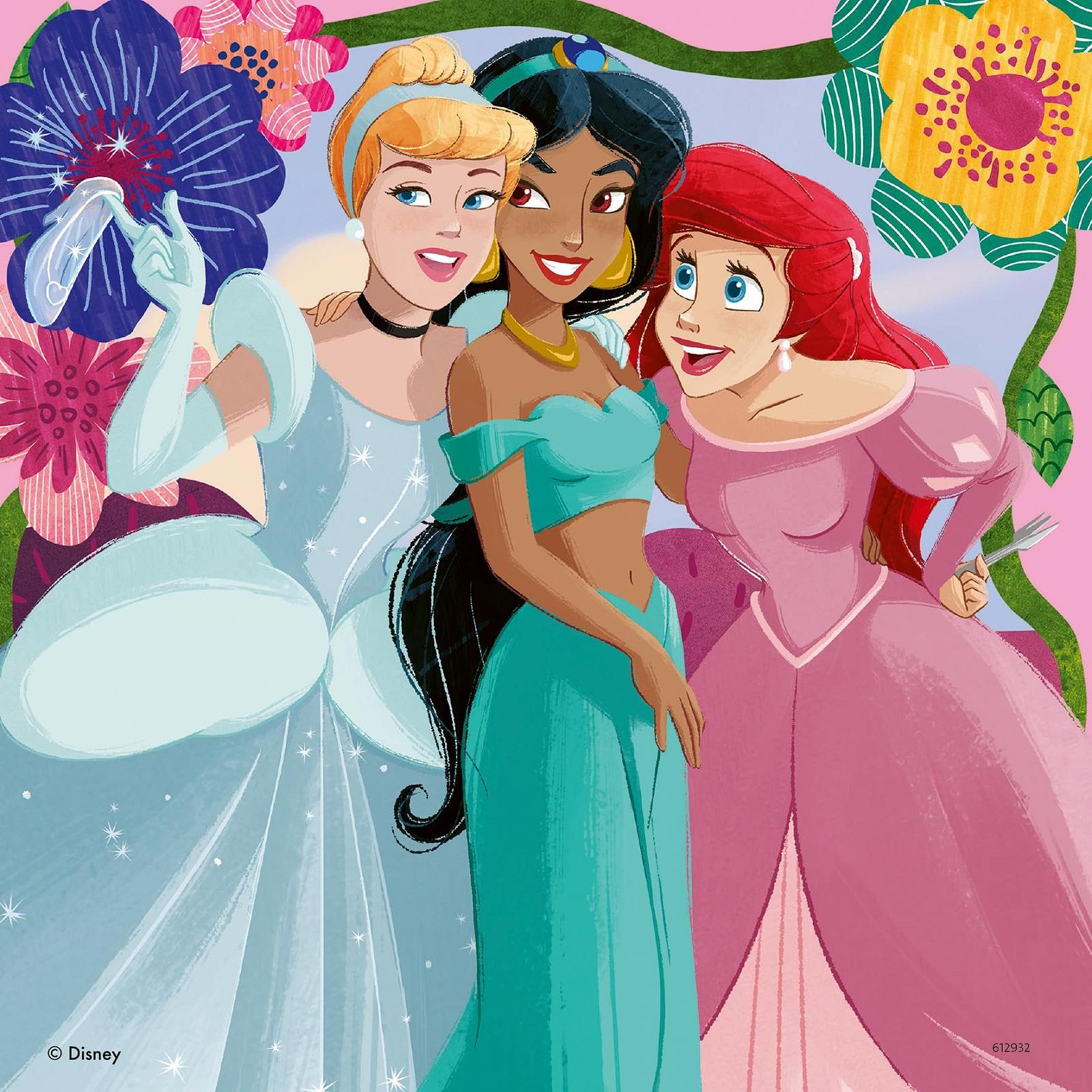 Дитячий пазл Ravensburger Disney Princess Girl Power! 12001068 3 x 49 деталей від 5 років, фото №3