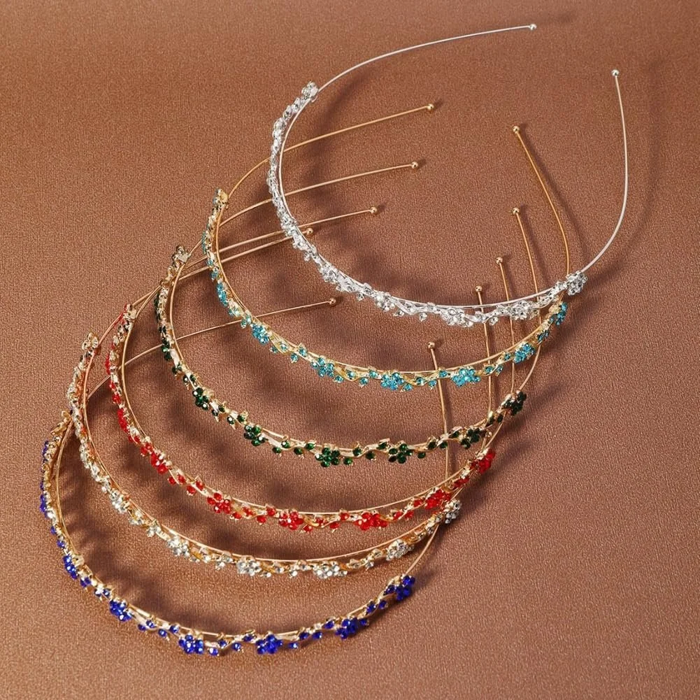 Обруч для волосся зі стразами, фото №2