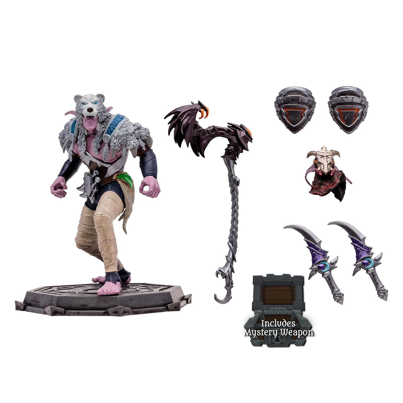 Фигурка McFarlane World of Warcraft Ночной Эльф: Друид/Разбойник 15 cm, фото №4