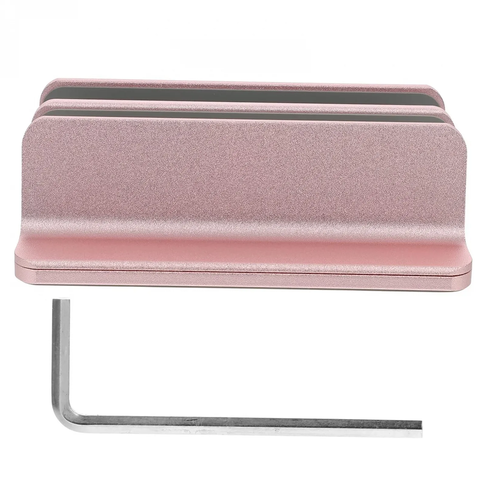 Вертикальна підставка для ноутбука NUOBESTY Алюмінієва з подвійними слотами Міцна, фото №1 Вертикальна підставка для ноутбука NUOBESTY Алюмінієва з подвійними слотами Міцна, фото №1