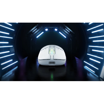 Мышка Xtrfy M42 RGB Wireless White (M42W-RGB-WHITE), фото №2 Мышка Xtrfy M42 RGB Wireless White (M42W-RGB-WHITE), фото №2