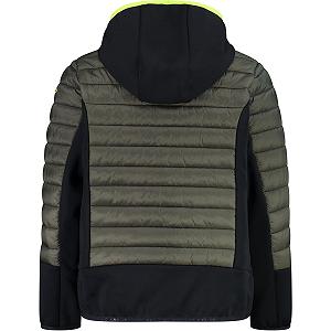 Куртка CMP Детская Гибридная С Фиксированным Капюшоном synthetic.ua - Фото 1