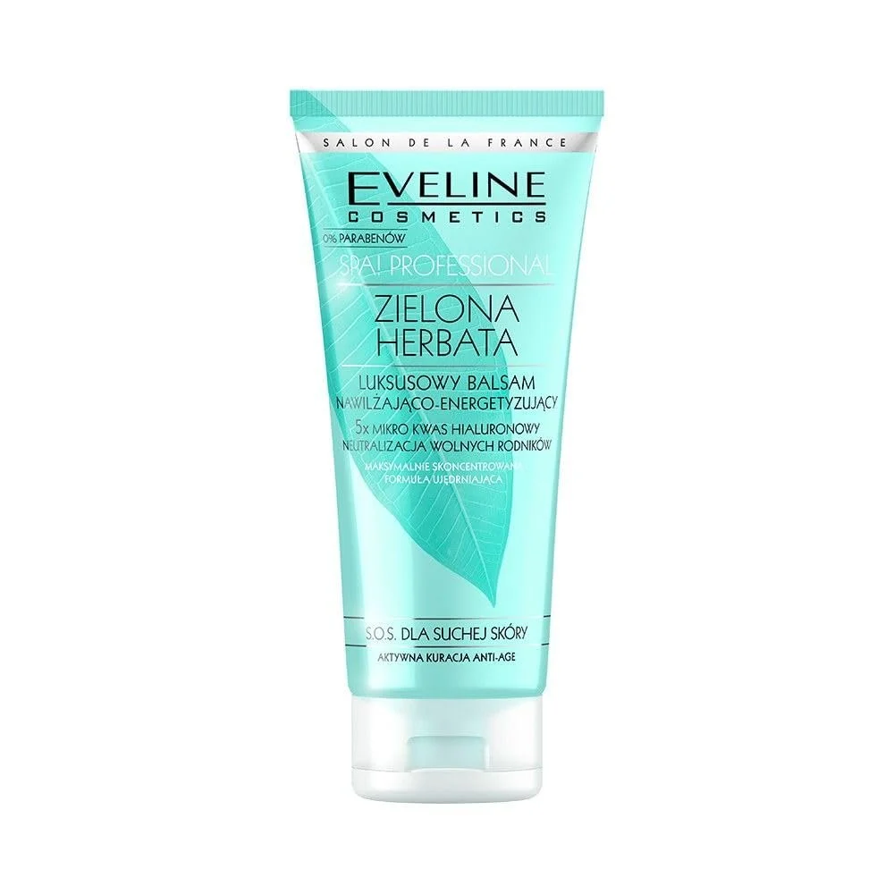 Бальзам для тіла Eveline Spa Professional Green Tea Зволожуючий та енергійний 200 мл, фото №1