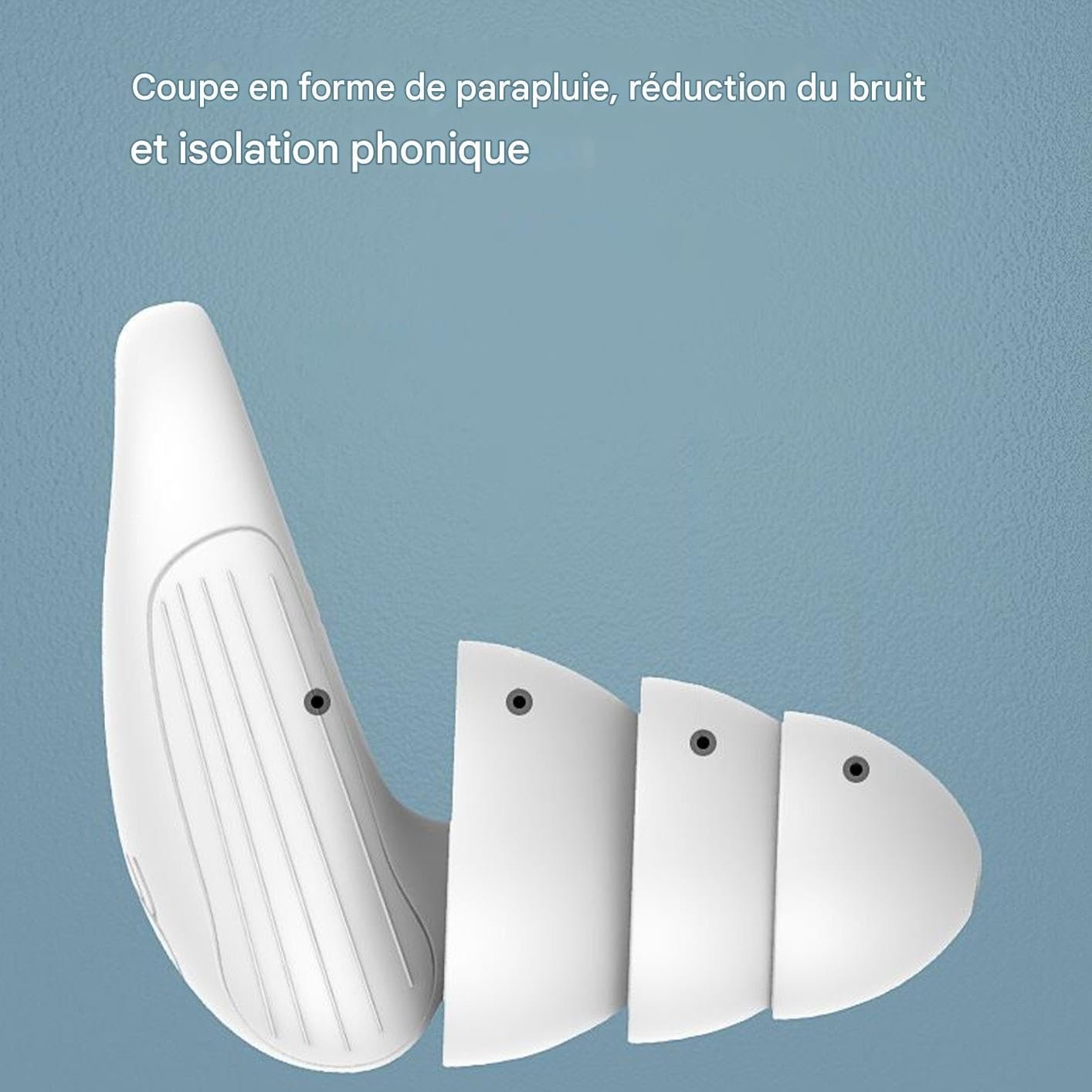 Силіконові беруші для сну, подорожей, походів, механічних видів спорту, фото №7 Силіконові беруші для сну, подорожей, походів, механічних видів спорту, фото №7