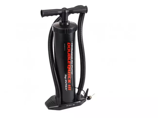 Универсальный ручной насос Intex 68615 с тремя насадками объем 3,3 л черный, фото №1