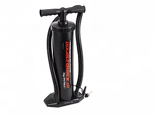 Универсальный ручной насос Intex 68615 с тремя насадками объем 3,3 л черный - Фото 1