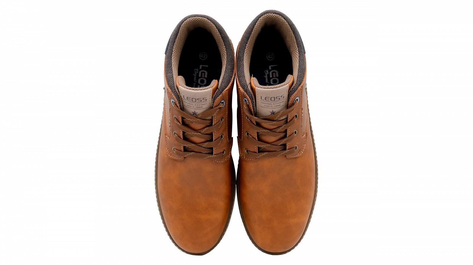 Кросівки LEOSS ORIGINAL Вінтажні високі чоловічі Повітропроникні спортивні, фото №6