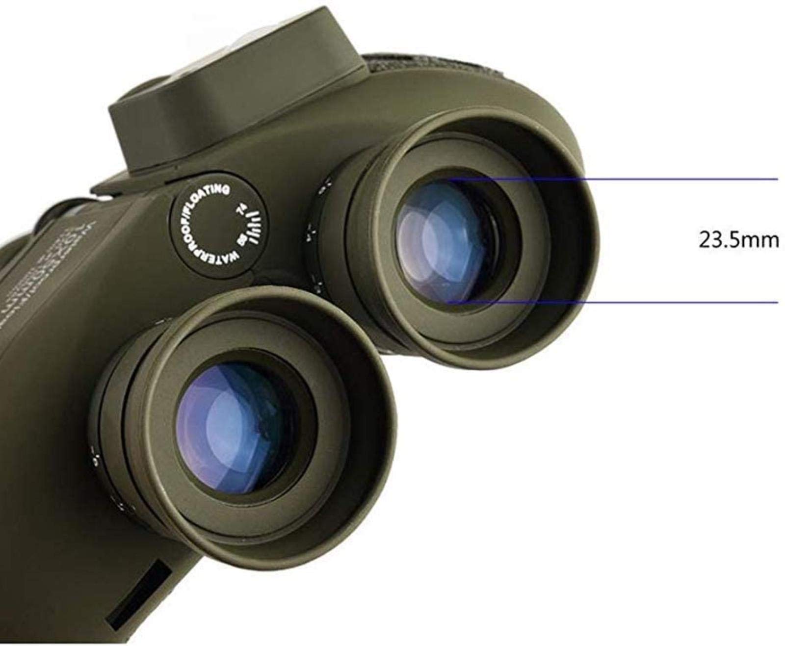 Бинокль ZGJYSP 7x50 с координатным компасом HD BAK4 для взрослых для наружного/внутреннего использования, фото №5