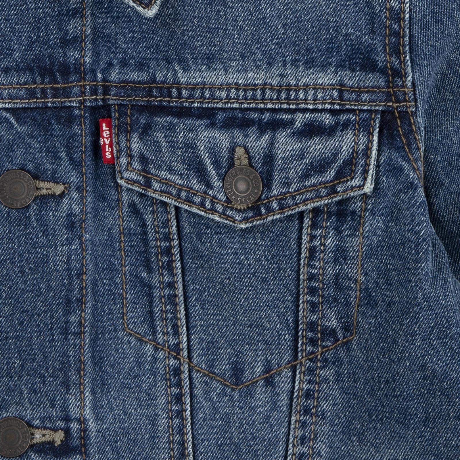 Куртка Levi's Trucker Denim Vest Lvb 9e2058, фото №5 Куртка Levi's Trucker Denim Vest Lvb 9e2058, фото №5