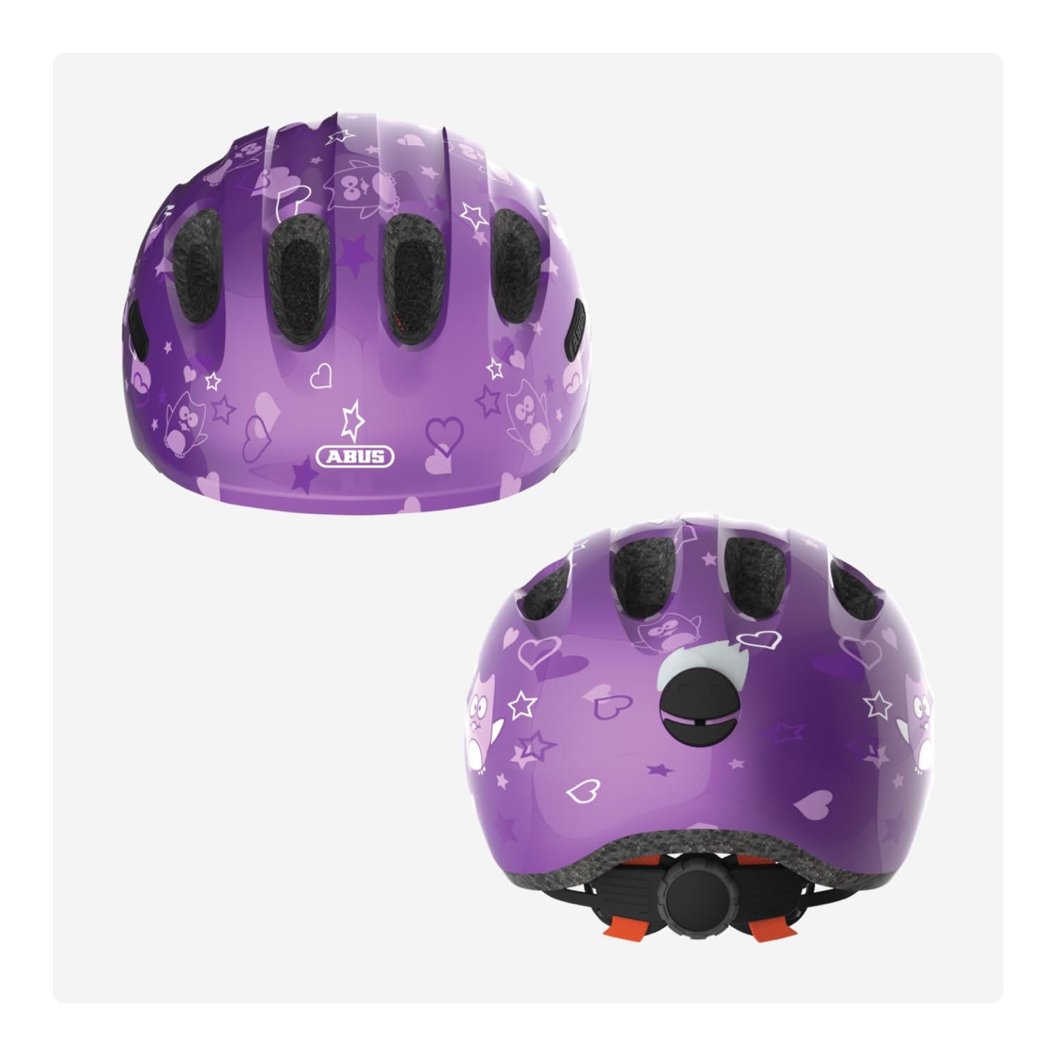 Шлем ABUS Smiley 2.0 Детский велосипедный шлем для девочек и мальчиков, фото №2