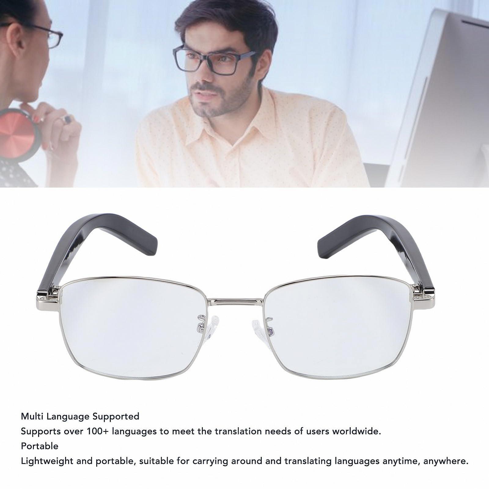 Розумні окуляри, AI окуляри-перекладачі з мікрофоном та динаміком, фото №4