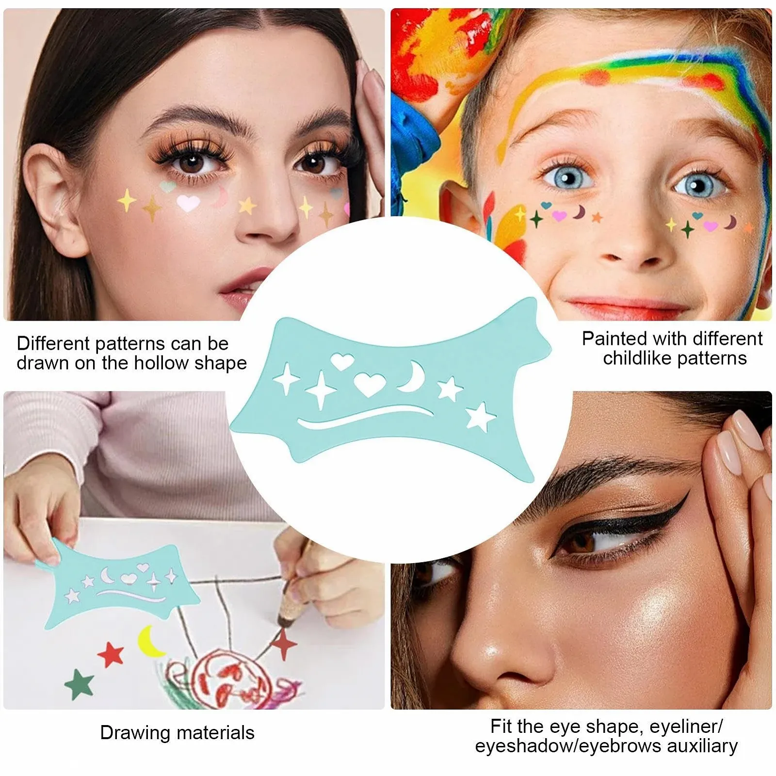 Инструмент для подводки крыльев Zuasdvnk, Трафареты, фото №4