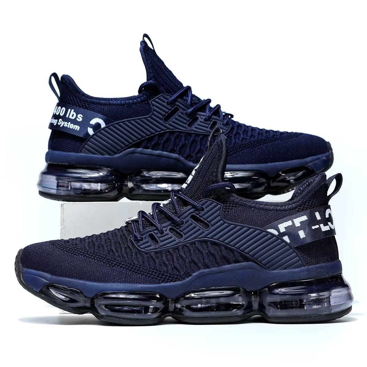 Черевики чоловічі з повітряною подушкою для бігу модні повсякденні дихаючі для ходьби тенісні спортивні, фото №6